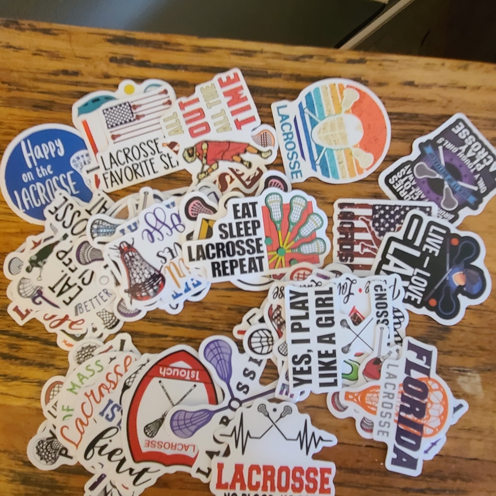 LACROSS Stickers - 49 Stickers